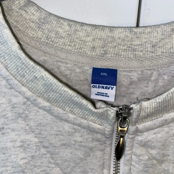 Old Navy quilted sweatshirt pull-over Size XXL - Picture 2 of 6